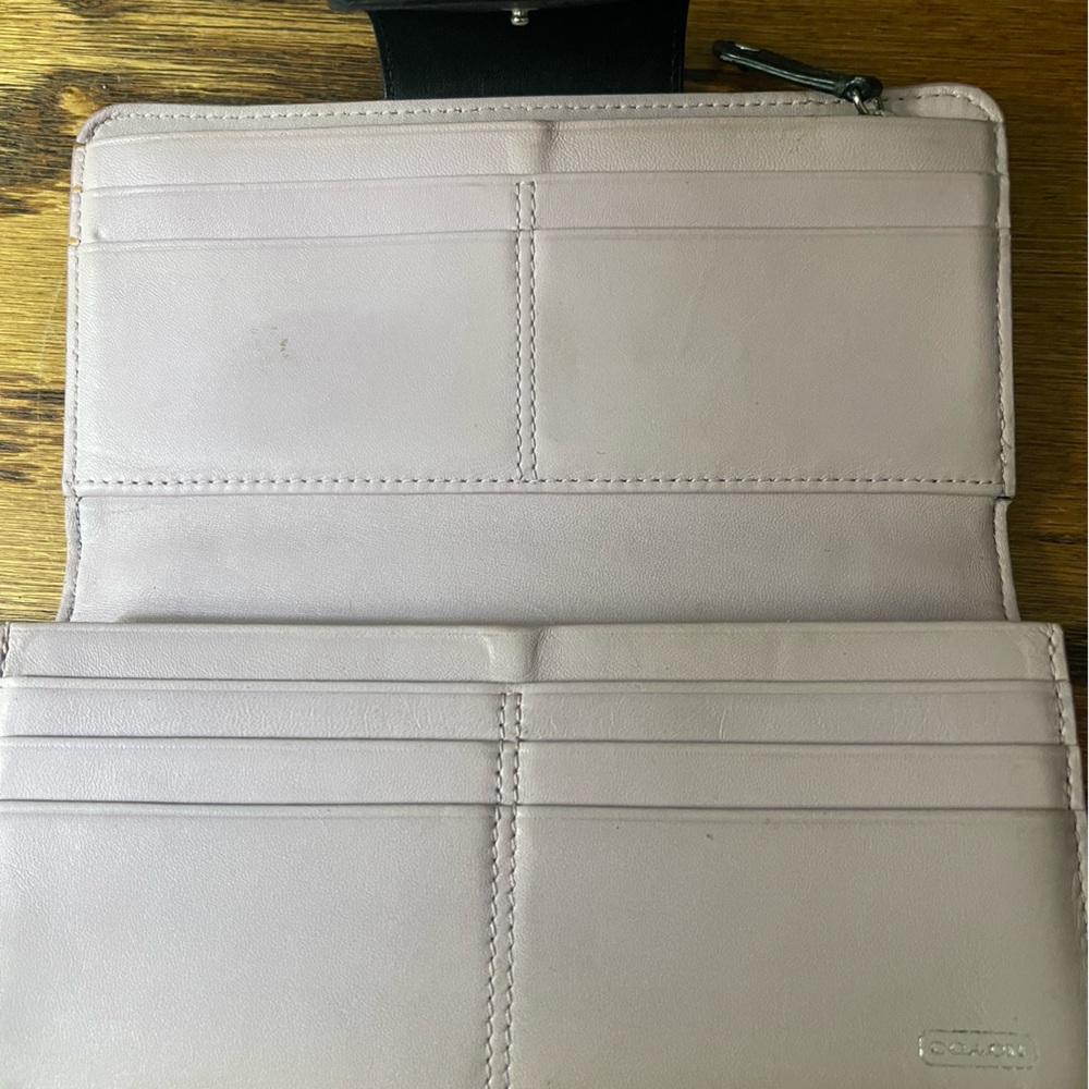 Coach Wallet - Pink & Black - Picture 5 of 6
